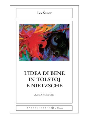 cover image of L'idea di bene in Tolstoj e Nietzsche